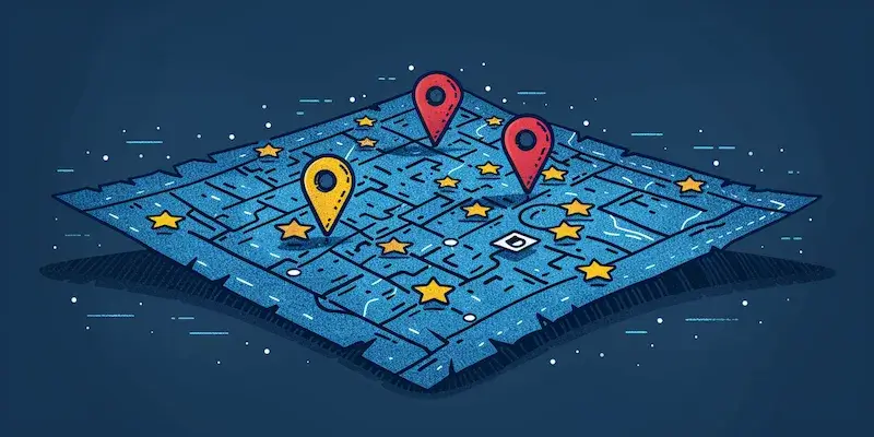Pozycjonowanie map Google
