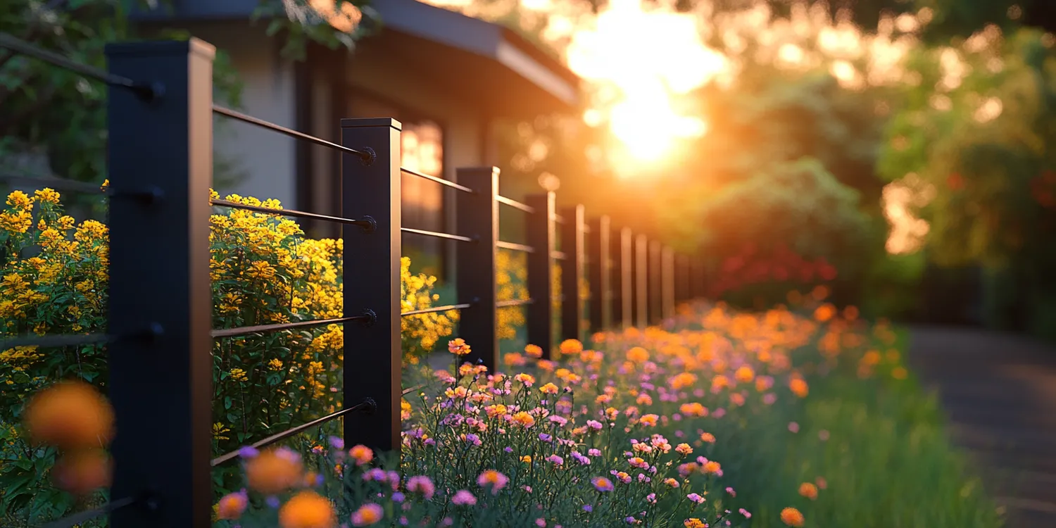 Aluminiumzaun aus Polen