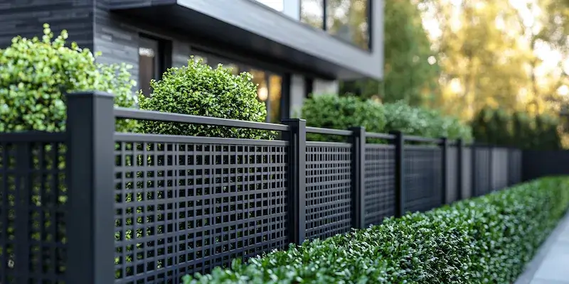 Metallzäune aus Polen mit montage