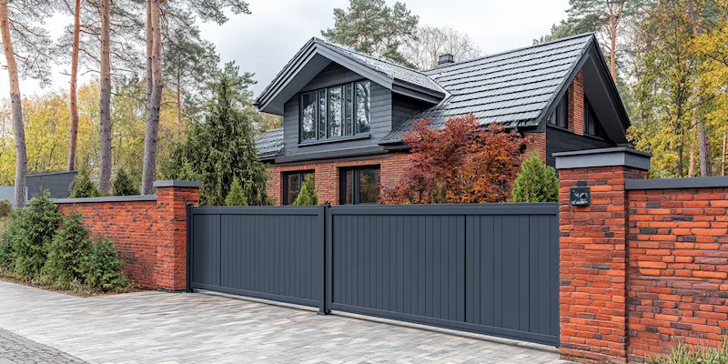 Sichtschutzzaun aus Polen mit Montage