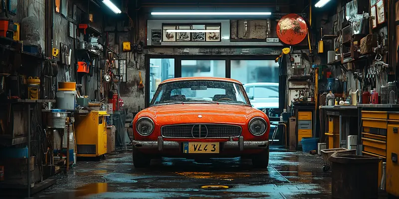 Jak pomalowac warsztat samochodowy?