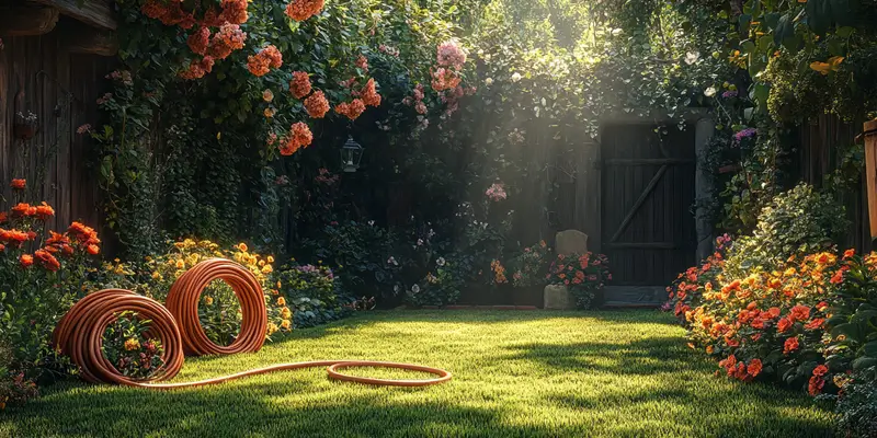 Jak zrobić wieszak na wąż ogrodowy z felgi?